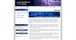 Desktop Screenshot of columbinecap.com